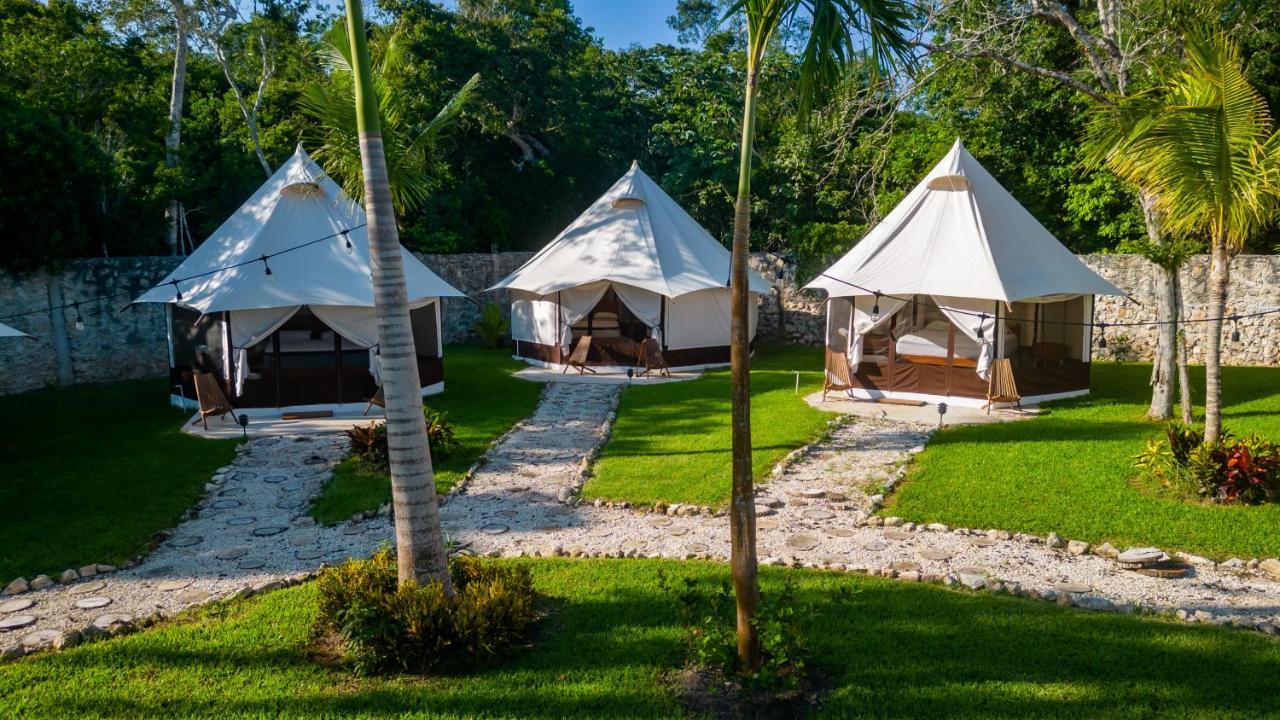 Xakluum Eco Glampings Ξενοδοχείο Puerto Morelos Εξωτερικό φωτογραφία