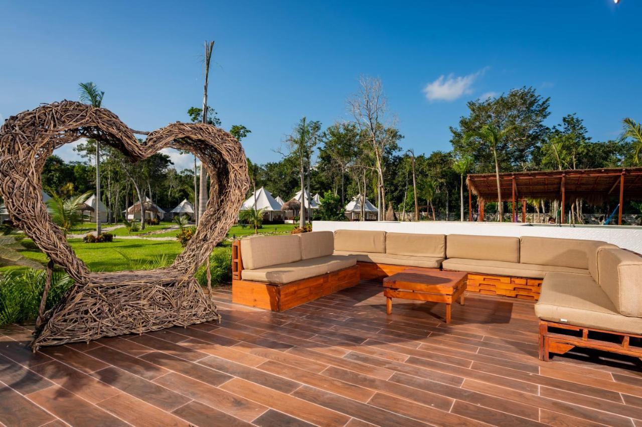 Xakluum Eco Glampings Ξενοδοχείο Puerto Morelos Εξωτερικό φωτογραφία