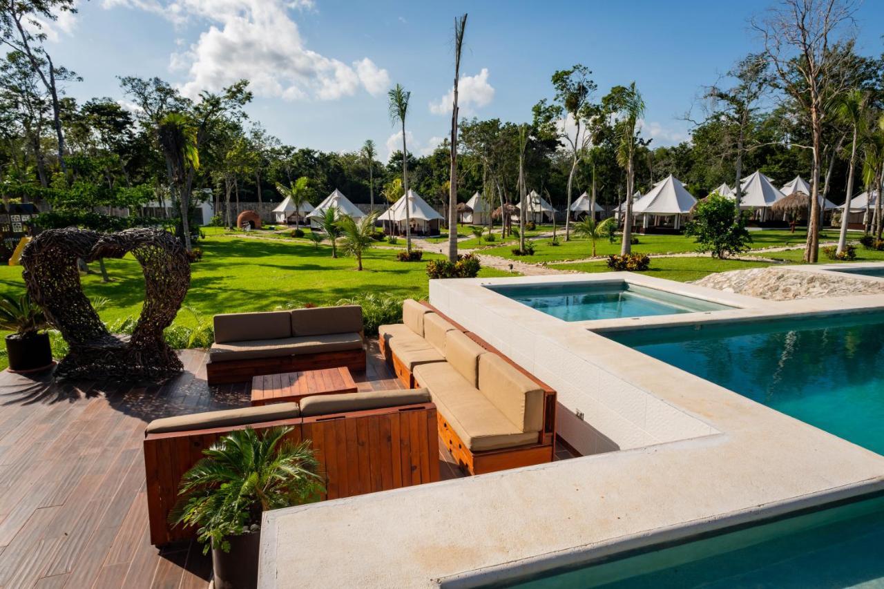 Xakluum Eco Glampings Ξενοδοχείο Puerto Morelos Εξωτερικό φωτογραφία