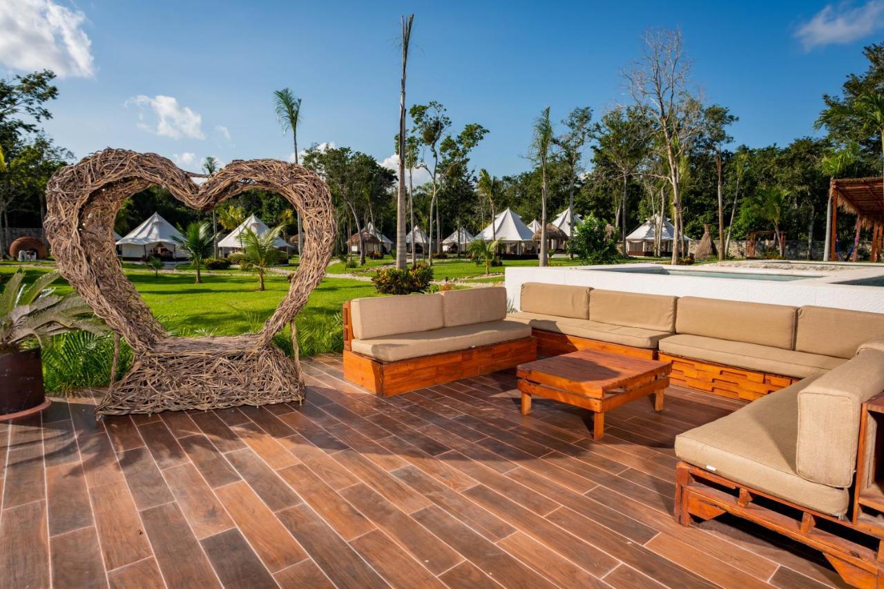 Xakluum Eco Glampings Ξενοδοχείο Puerto Morelos Εξωτερικό φωτογραφία